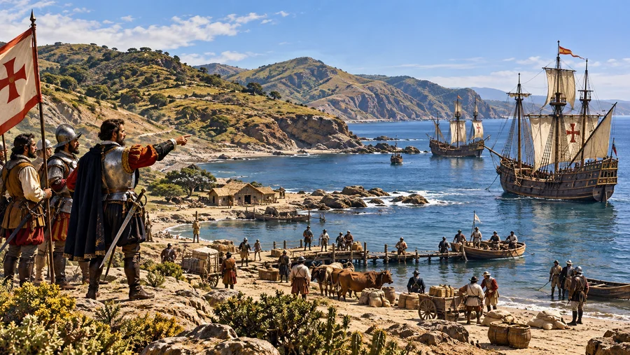 3 de septiembre de 1544: Pedro de Valdivia declara a Valparaíso puerto de Santiago