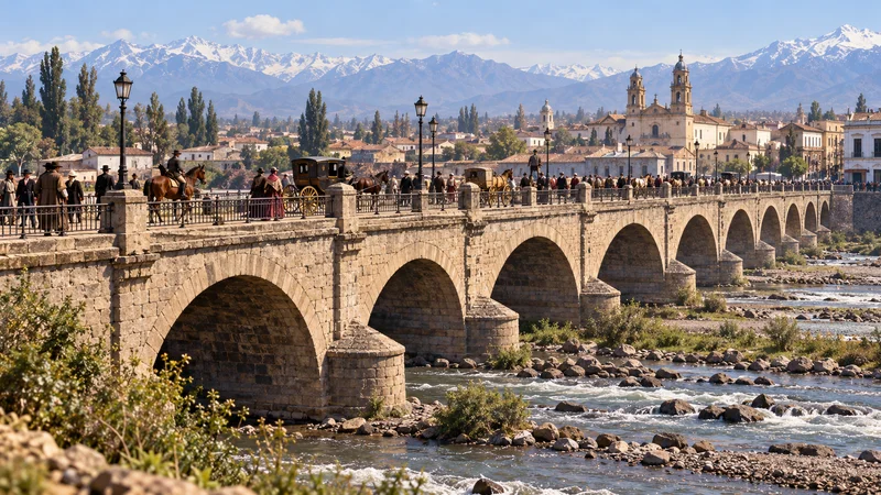 1888: Comienza la desaparición del histórico puente de Cal y Canto de Santiago, efeméride histórica de Chile