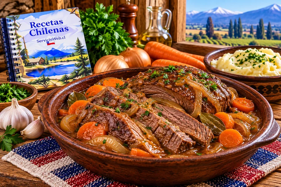 Plateada a la olla chilena